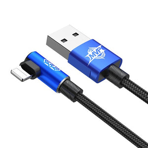 Baseus 90 Degree USB Cable fast Charging data Cable L Type